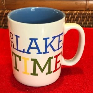“On Lake Time” mug, pre-owned, very good condition